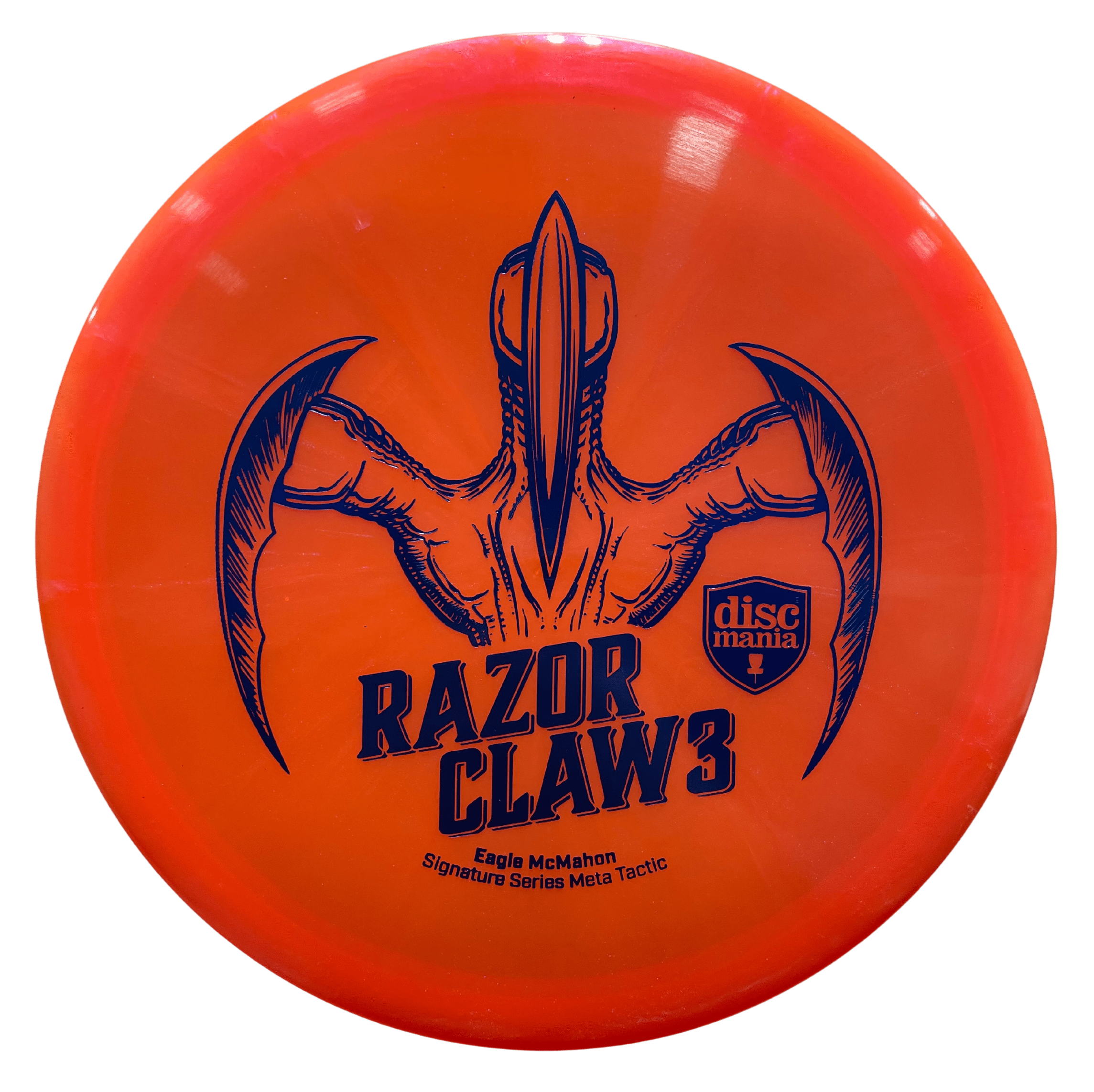 Orange Discmania Razor Claw 3 disc